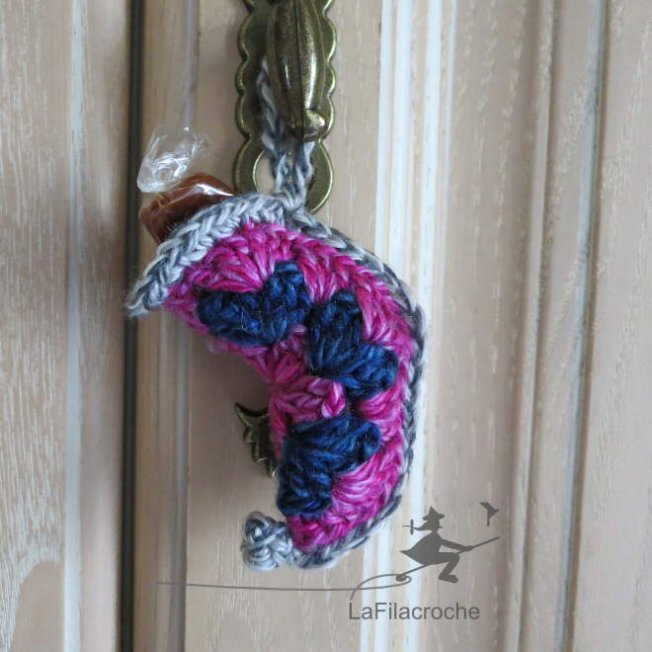 Mini chaussette de Noël au crochet Chaussette de Noël crochetée
