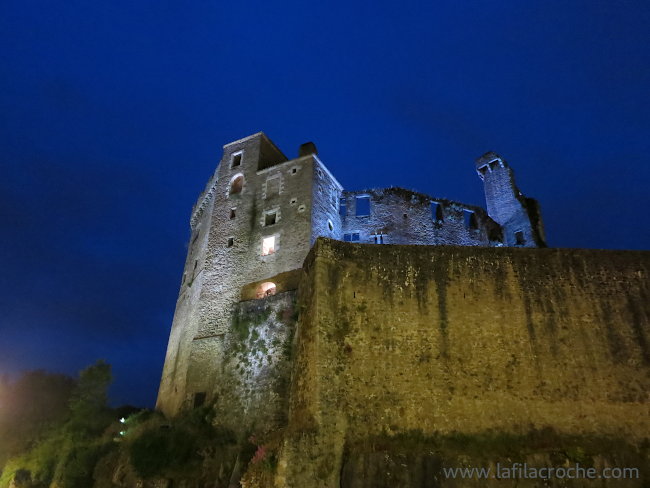 Château de Clisson vue de nuit