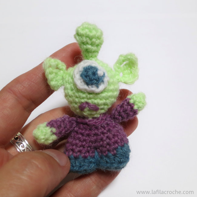 Extra terrestre au crochet