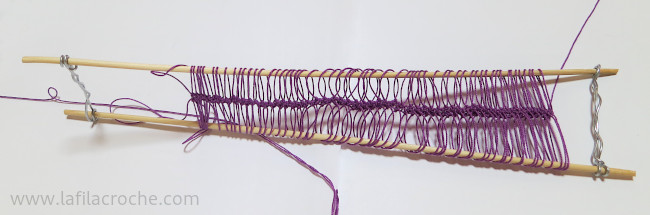 Fourche à crochet faite maison