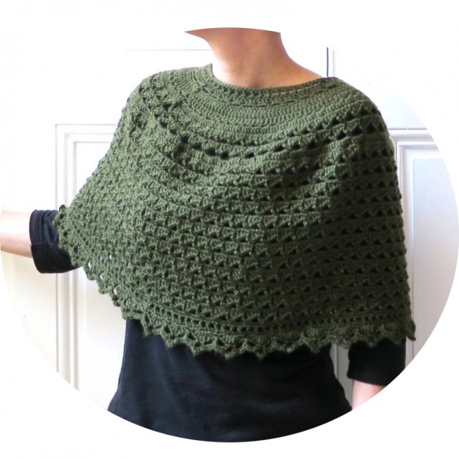 Chauffe épaules au crochet