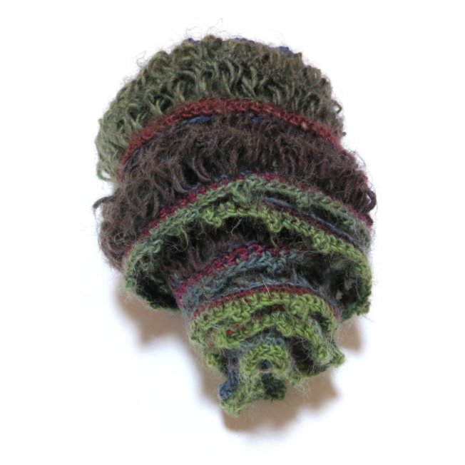 Écharpe au crochet à la fourche