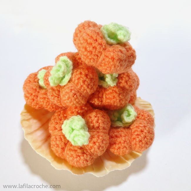 Citrouilles au crochet