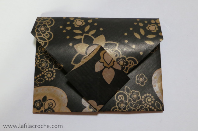 Enveloppe en origami traditionnel