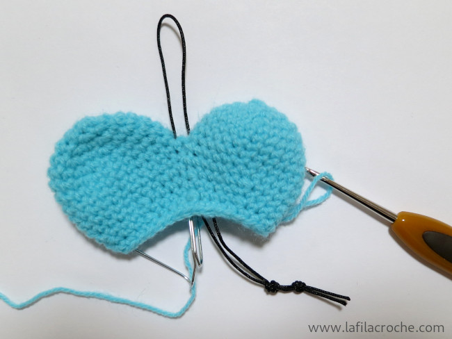 Tutoriel cœur au crochet étape 4