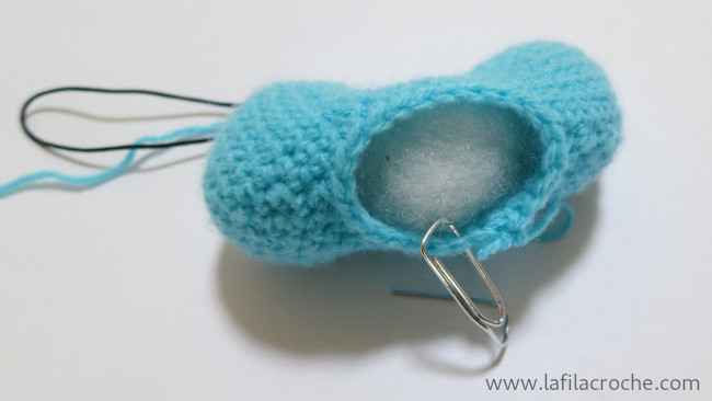 Tutoriel cœur au crochet étape 5