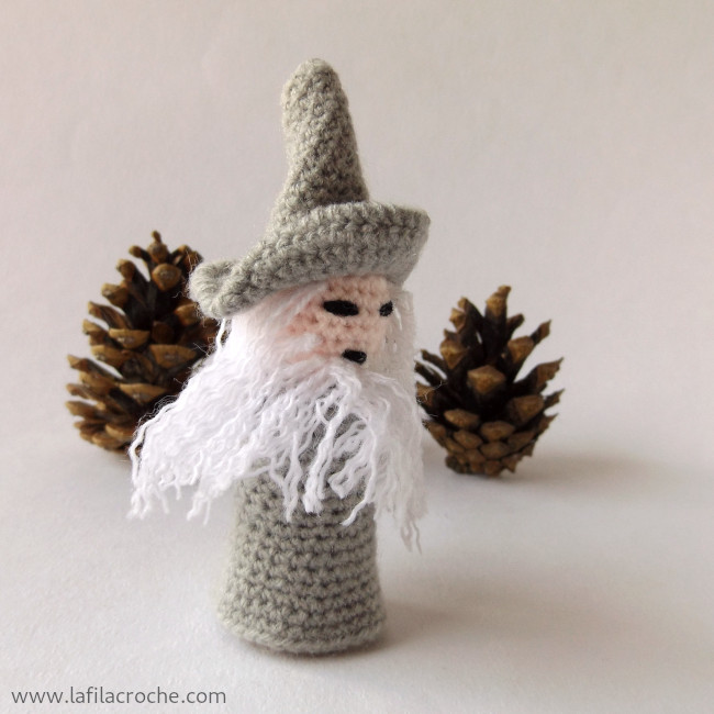 Mage Gandalf le gris au crochet