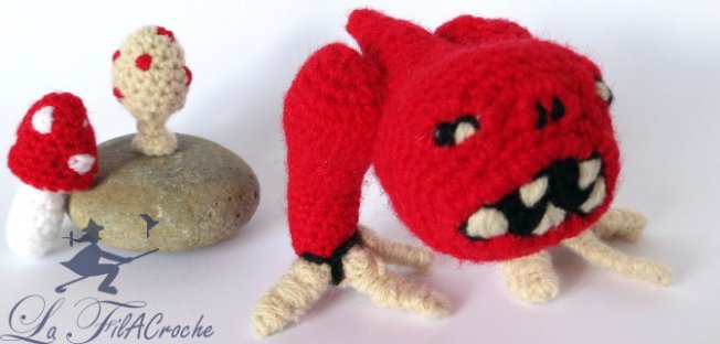 Amigurumi squig
