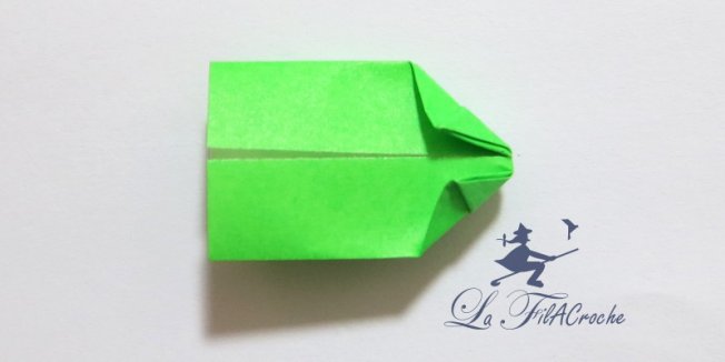 Tuto nœud origami étape 8