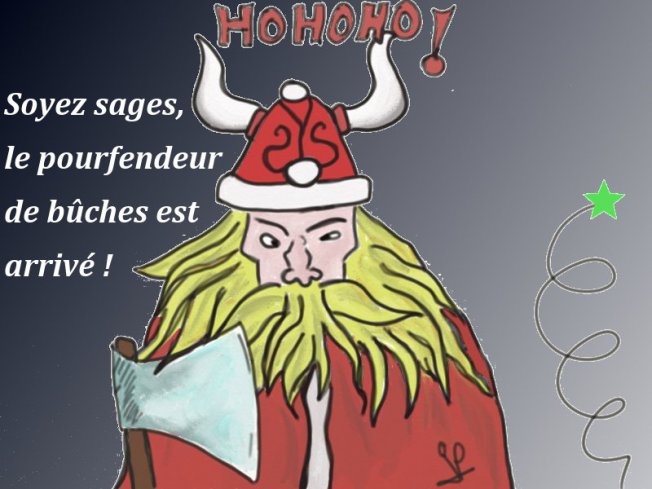 Dessin pourfendeur de bûches