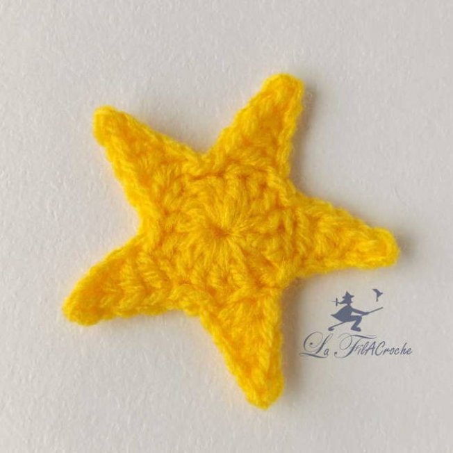 Étoile au crochet