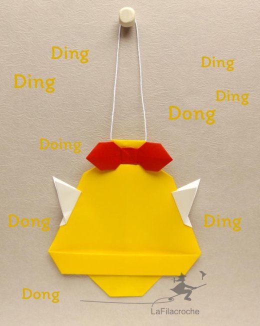 Cloche en origami