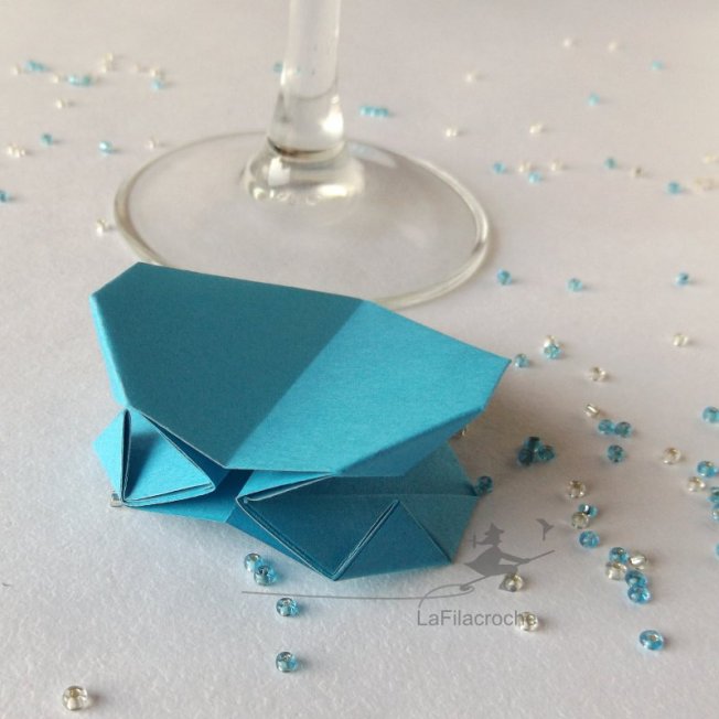 Marque-place x-wing en origami