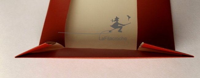 Tuto pliage couverture de livre étape 7