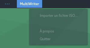 Capture écran gnome multiwriter 6