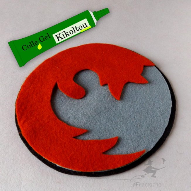 Tuto sous-tasse Firefox feutrine étape 2