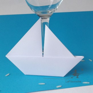 Voilier origami