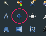 Capture outil de déplacement de Gimp