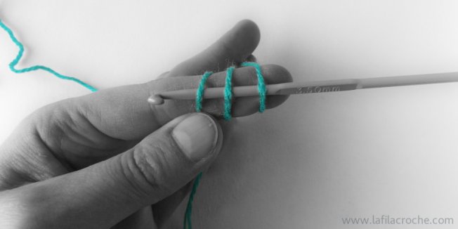 Tuto anneau magique au crochet étape 2