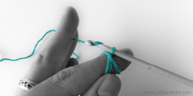 Tuto anneau magique au crochet étape 4