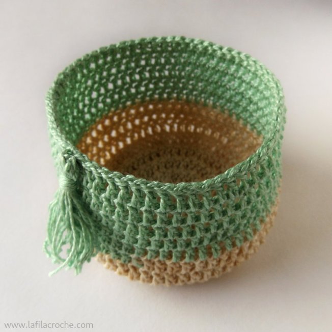 Vide-poche au crochet