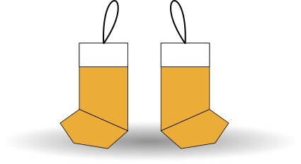 dessin bottes en origami