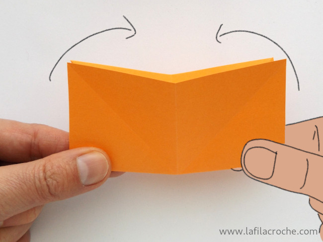pliage base préliminaire étape 10