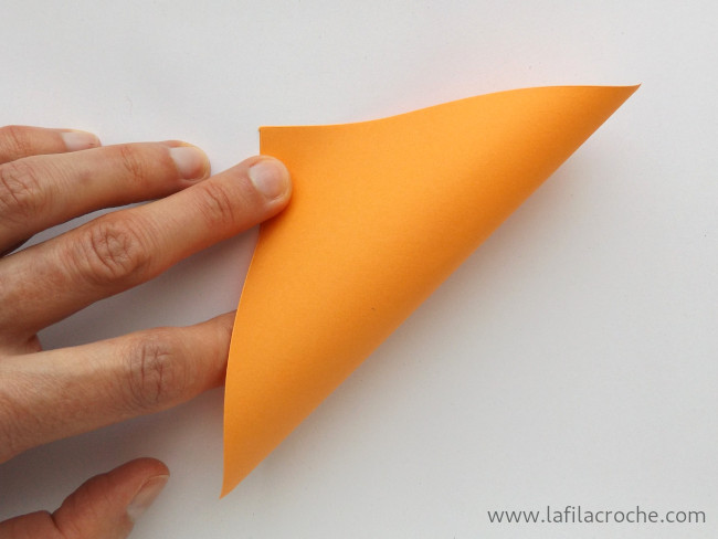 pliage base préliminaire étape 1