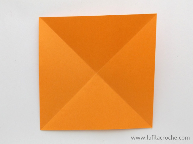 pliage base préliminaire étape 4
