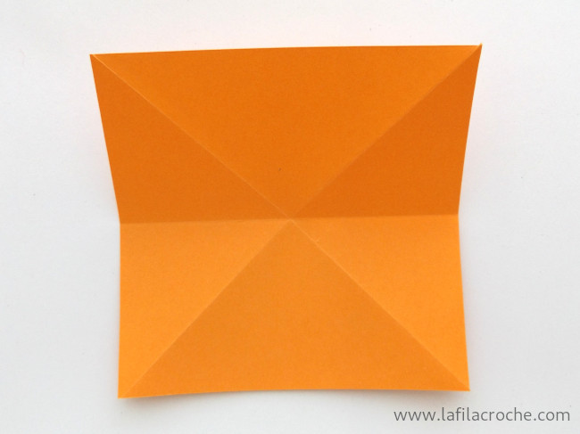 pliage base préliminaire étape 7