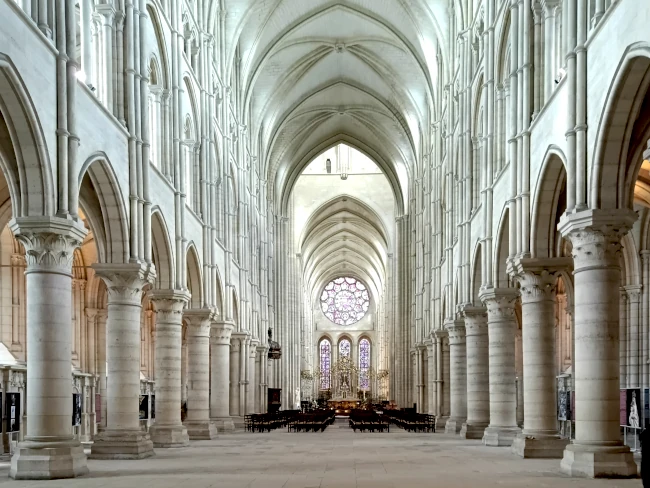 La nef de la cathédrale Notre Dame de Laon