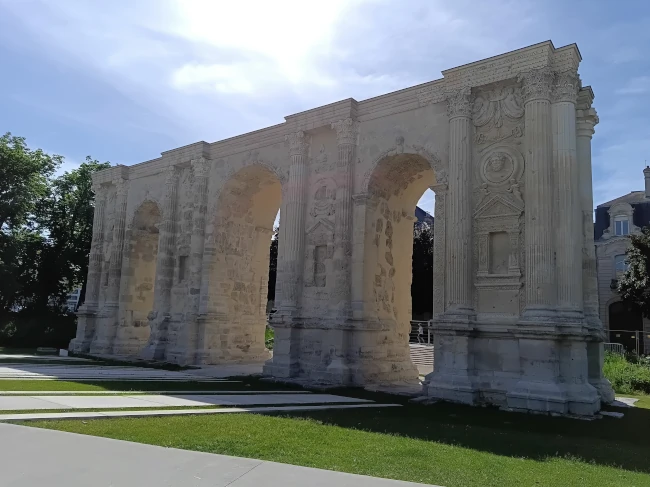 La porte de Mars à Reims