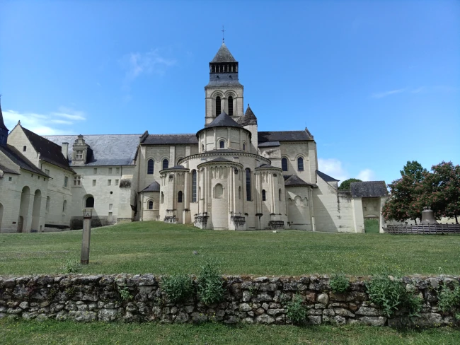 Chevet abbatiale de Fontevraud