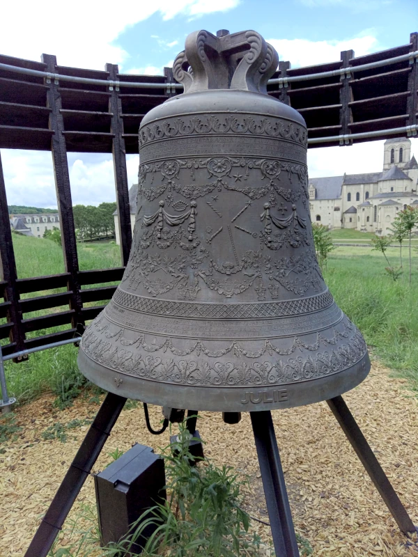 La cloche nommée Julie de l’abbaye de Fontevraud